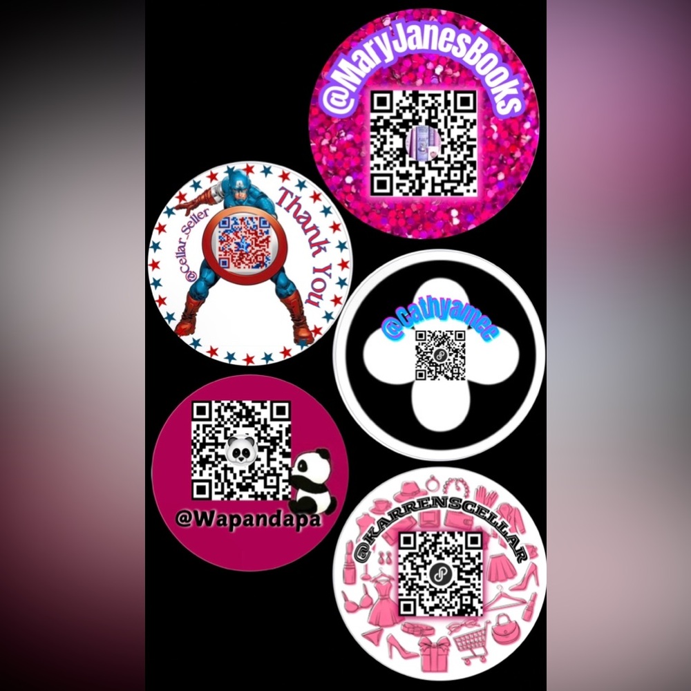 100 CUSTOM QR CODE STICKERS - Picture 13 of 16